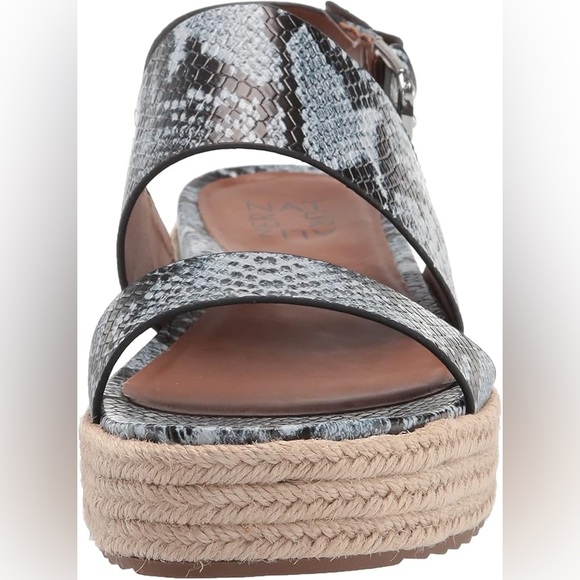 Naturalizer Women Jute Patience Round Toe Platform Slingback Sandal - Picture 6 of 11